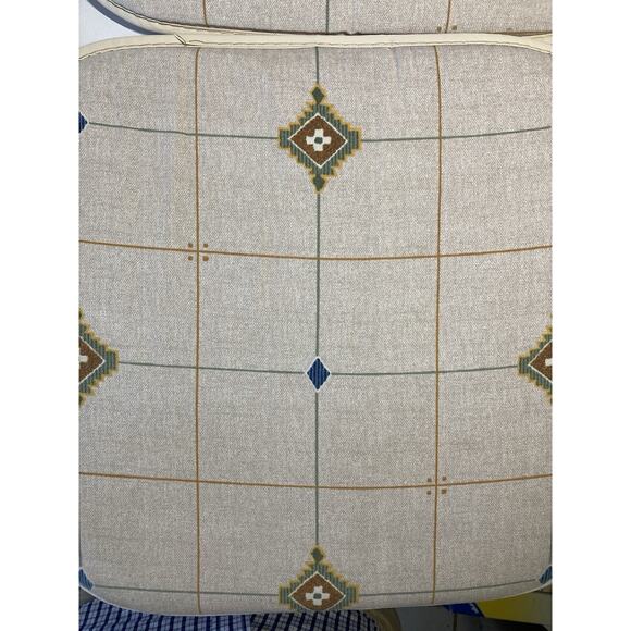 (4) Aztec Style Seat Cushions - Picture 1 of 12
